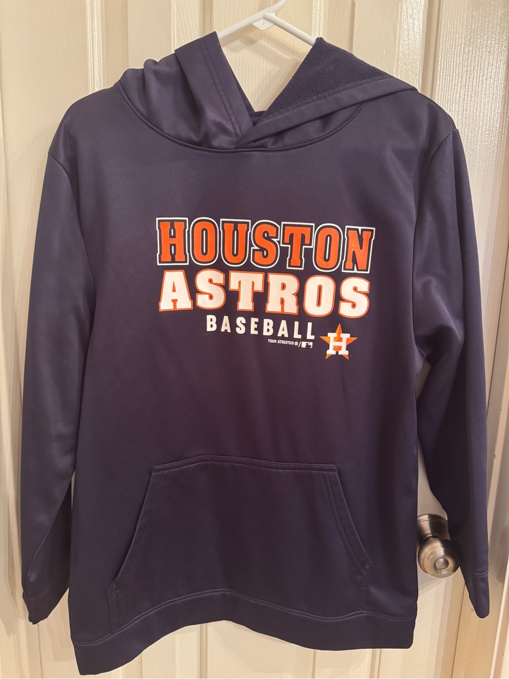 Houston Astros Navy Baseball Hoodie